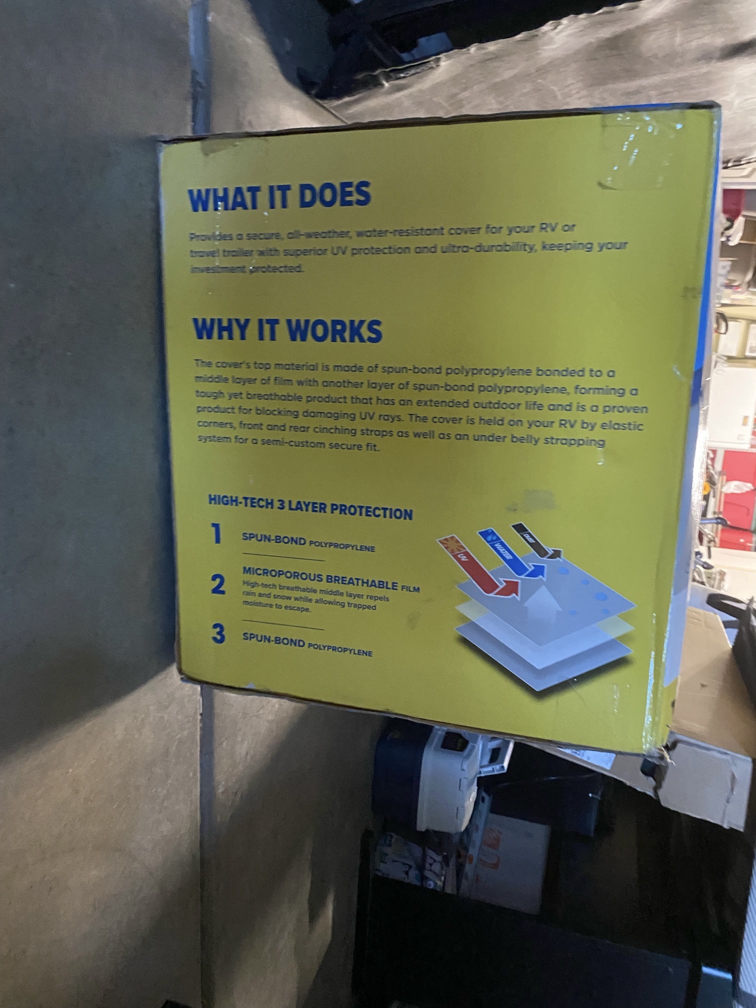 Camco ProShield RV Cover, Travel Trailer, 26' 28'6" for Sale in Las