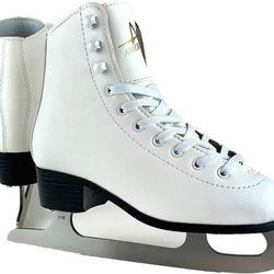 NEW GIRL size 1 - Shoe Girl Soft Boot Figure Ice Skates

 Thumbnail