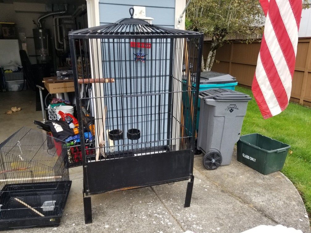 Large bird cage