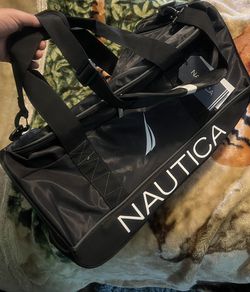 55” Nautica Black Grey Duffle Bag  Thumbnail