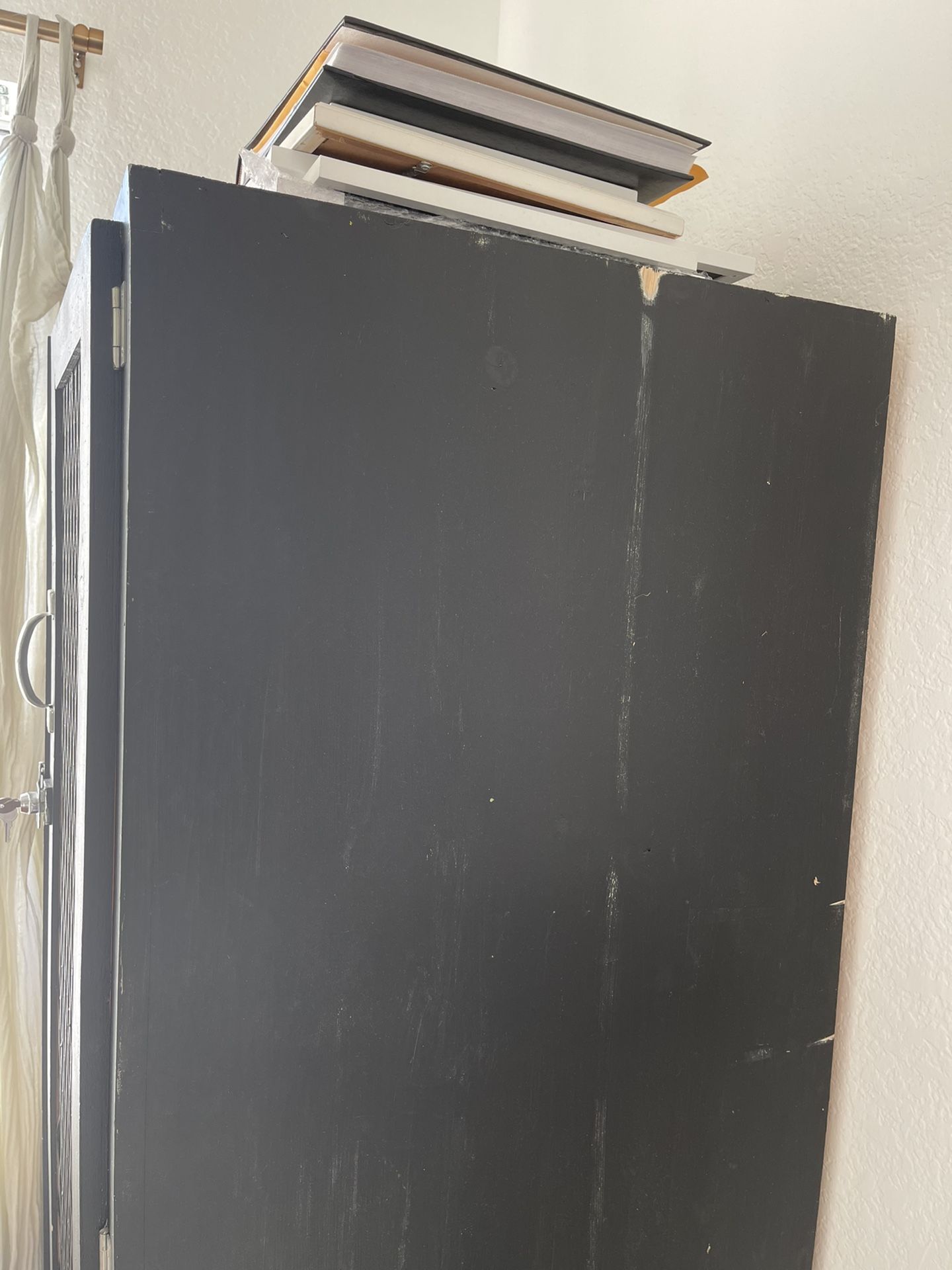 Vintage storage locker armoire Shabby Chic
