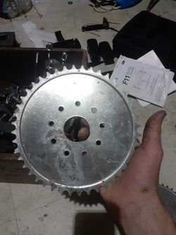 Motorized Bicycle Rear Sprocket 44 Tooth  Thumbnail