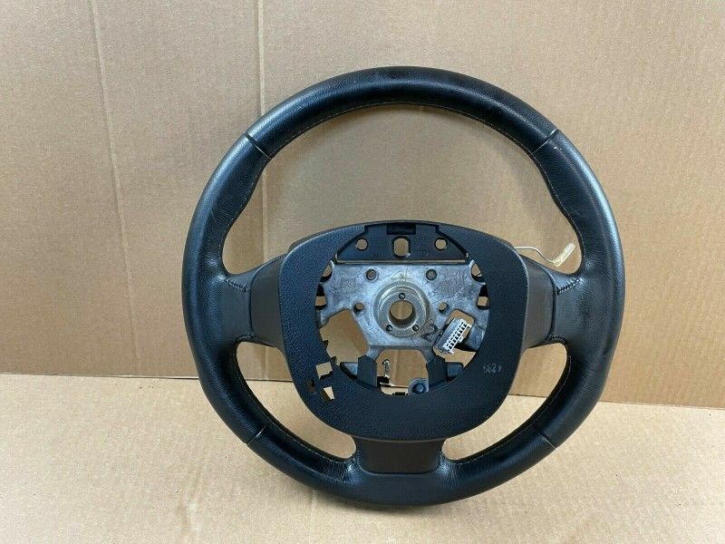 OEM 14-15 INFINITI Q50 RWD STEERING WHEEL BLACK LEATHER W/ AUDIO SWITCH