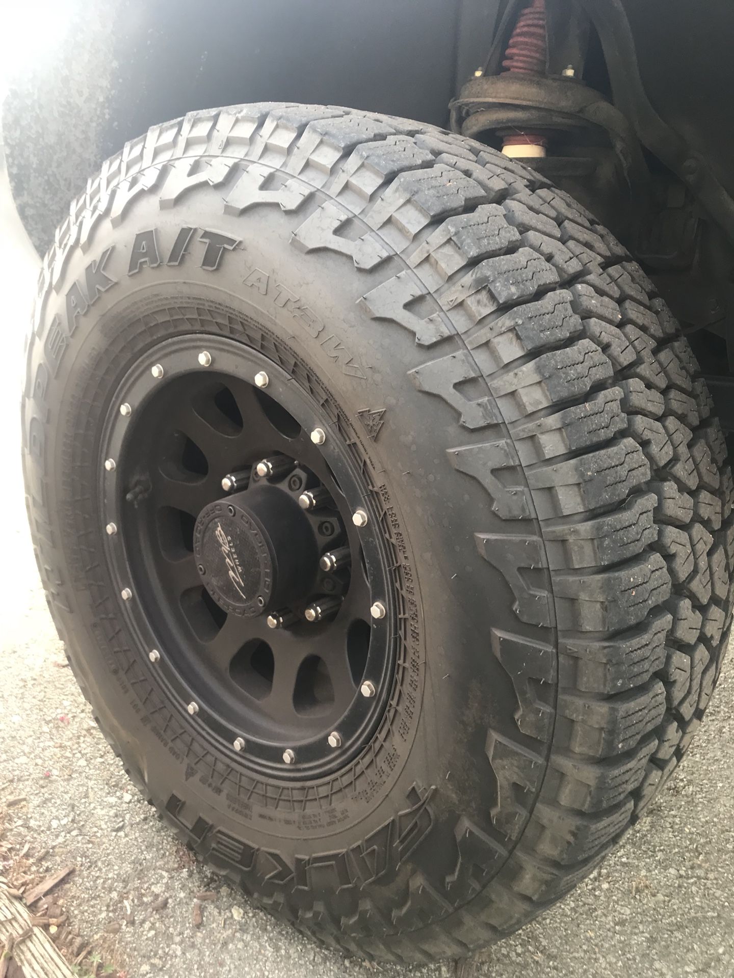 Falken A/t 80 tread 8x6.5 lug pattern 33x11.5r16 for Sale in Aptos, CA