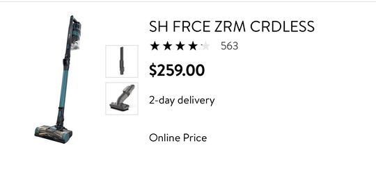 Shark® Cordless Pet Pro Lightweight Stick Vacuum (IZ140) Thumbnail