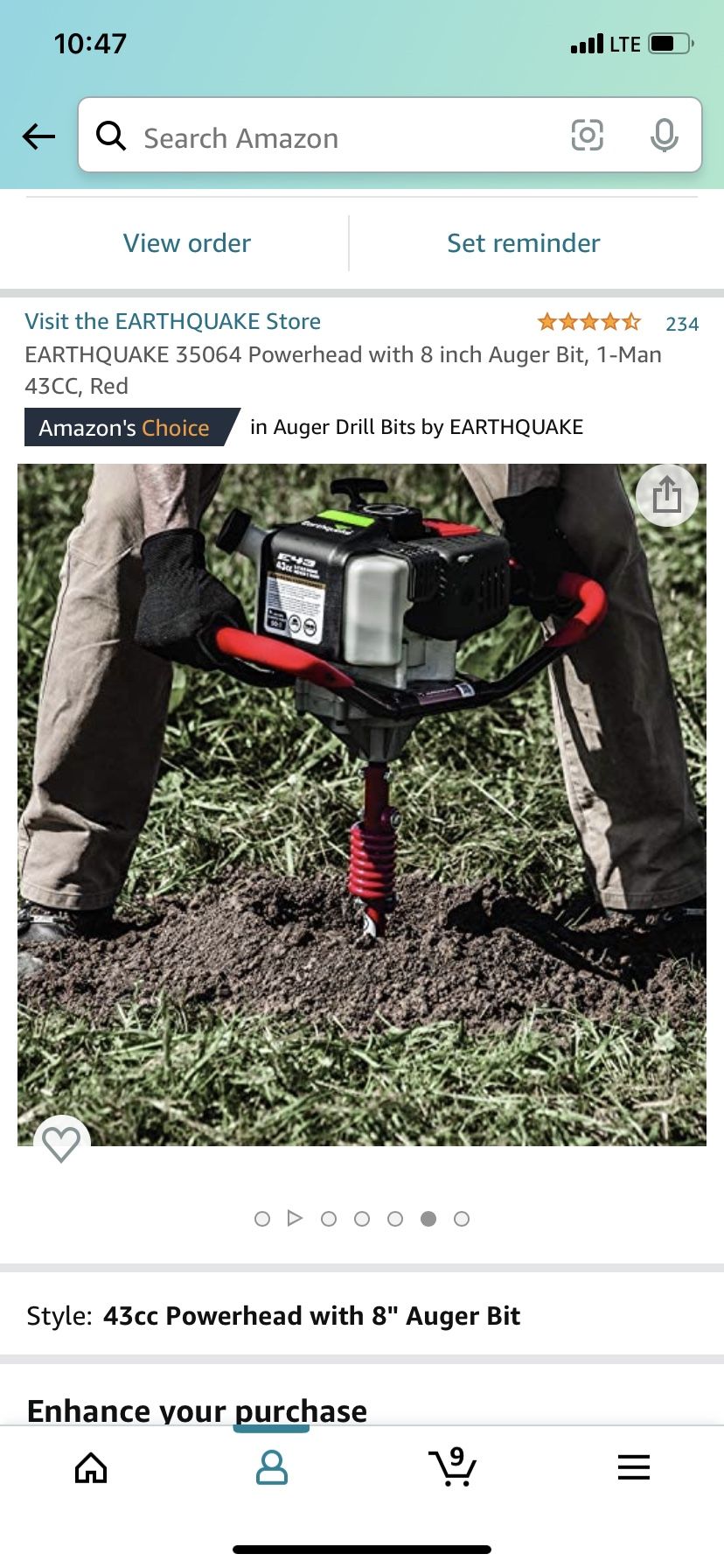 Auger (used Once)