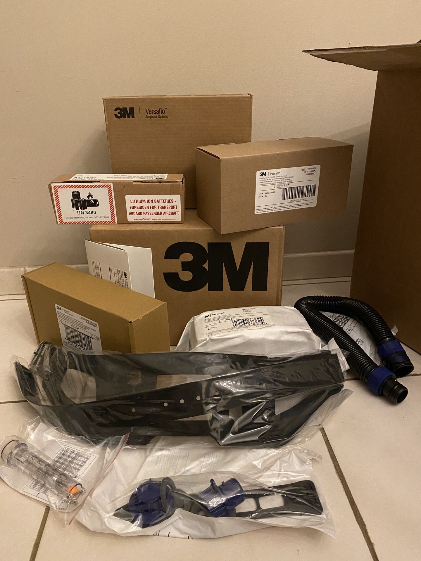 New 3M PAPR TR-600 HIK