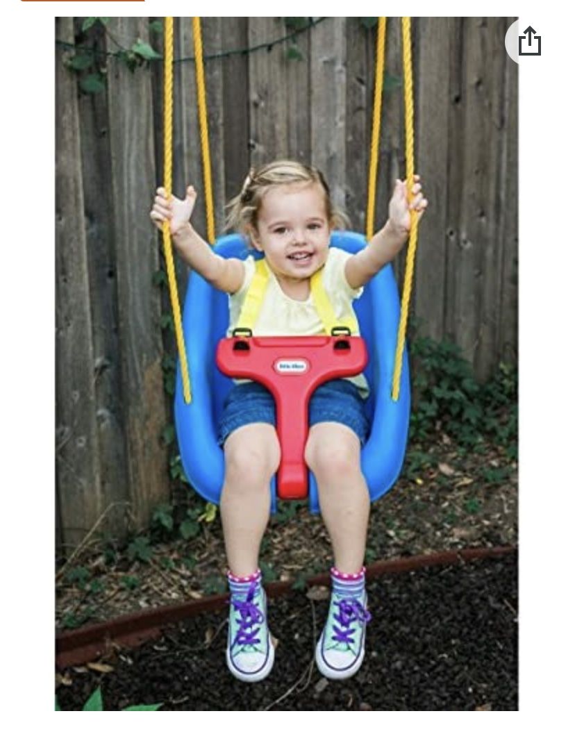 Little Tikes Blue Swing $12