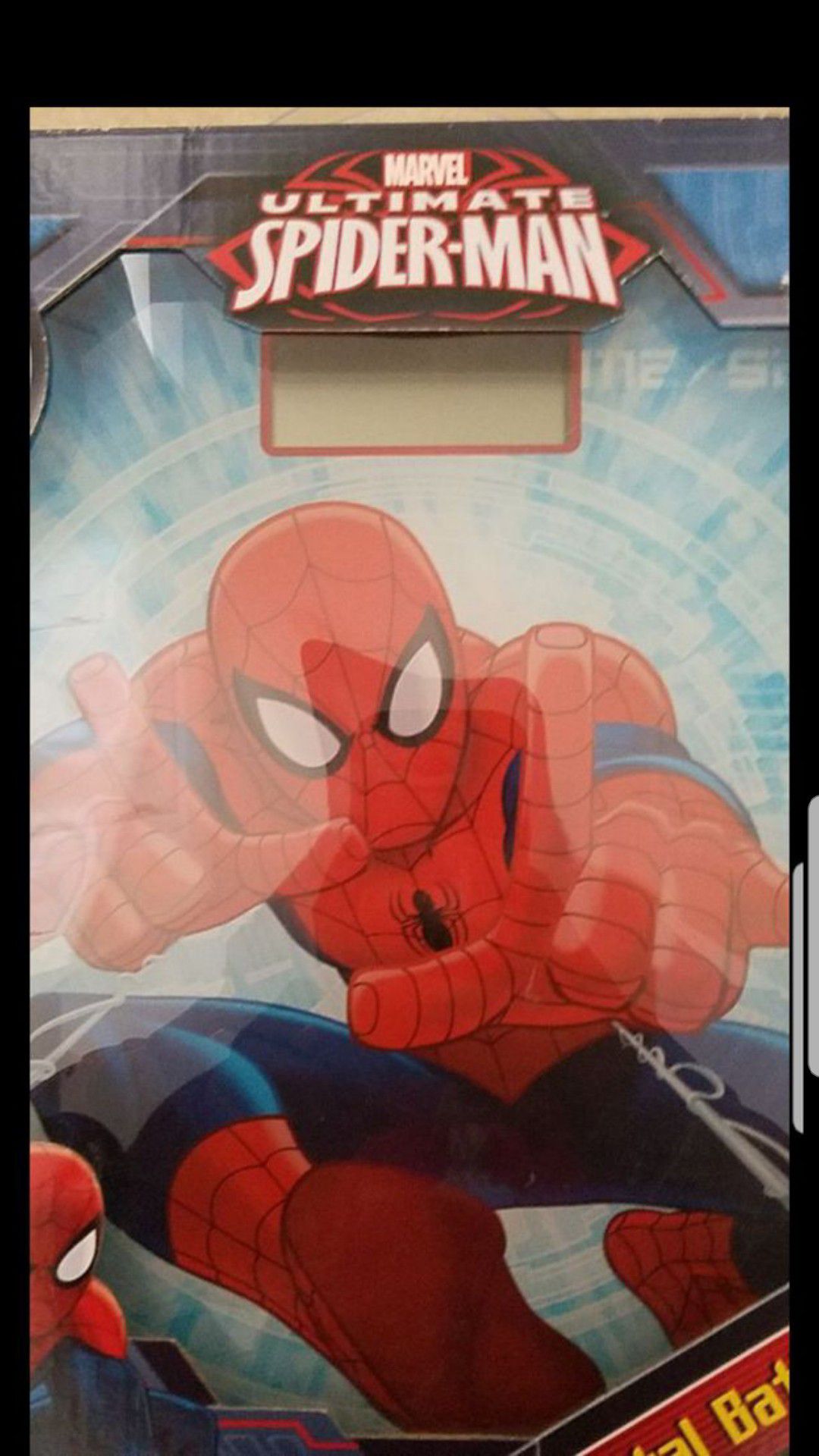 New LCD Spiderman digital bathroom scale