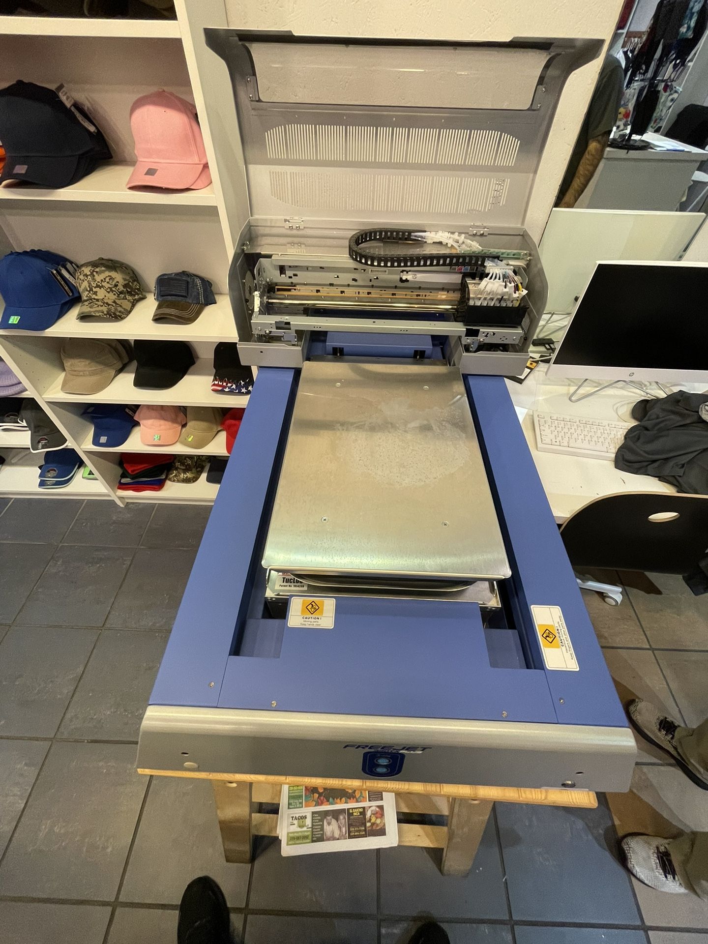 OMNIPrint Freejet 330TX Plus DTG and Printer with Pretreatment