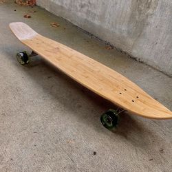 Magneto 44 Inch Longboard Skateboard (Green) Thumbnail