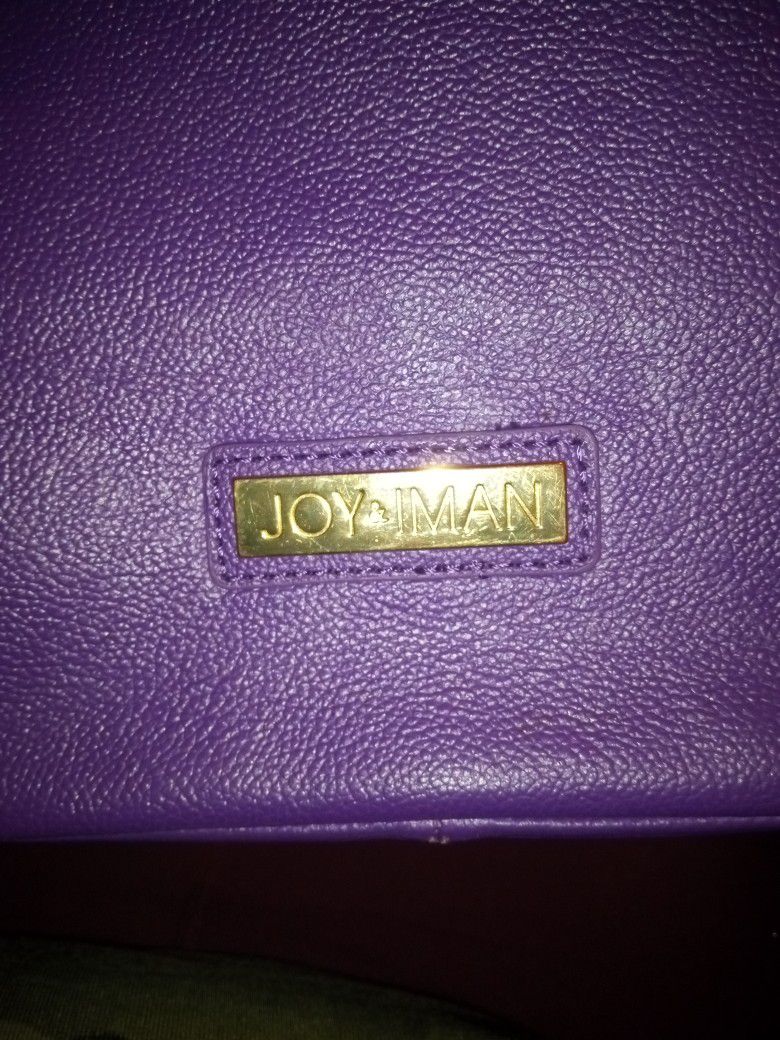 Joy&Iman Purple Bag