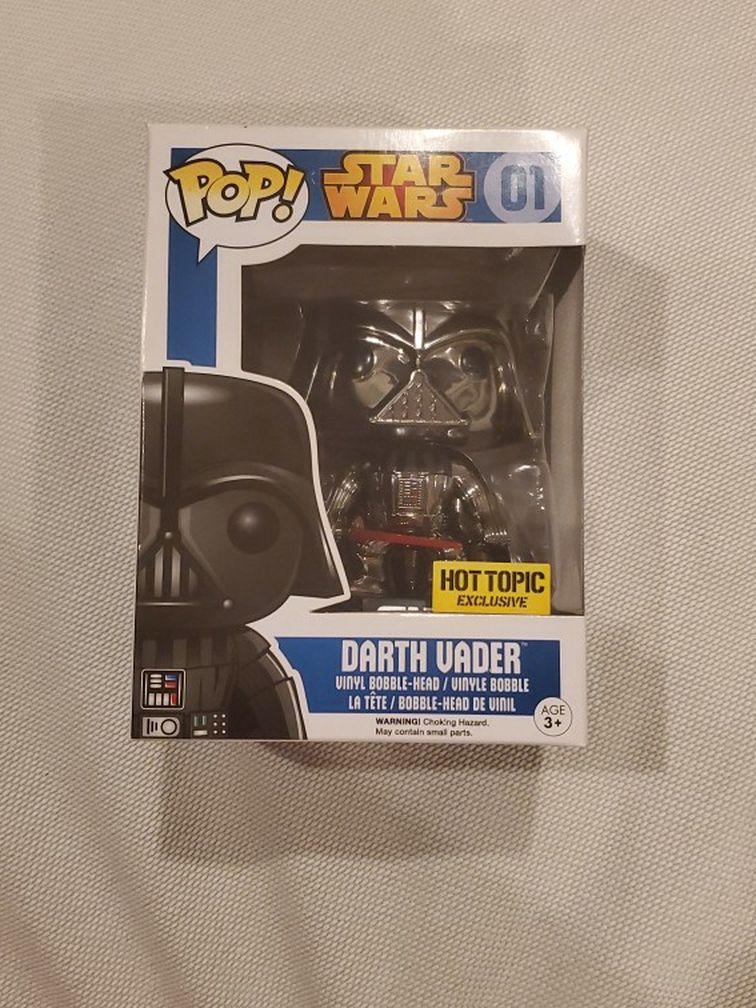 Darth Vader Chrome Funko POP #01