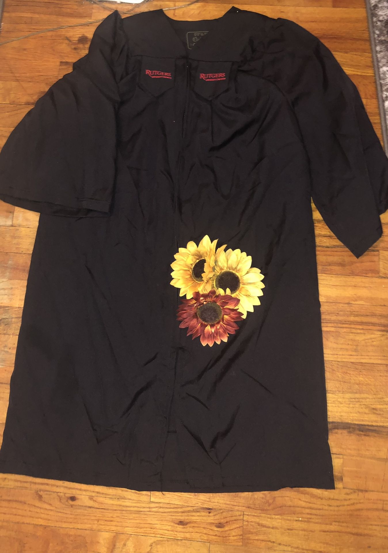 Rutgers grad gown