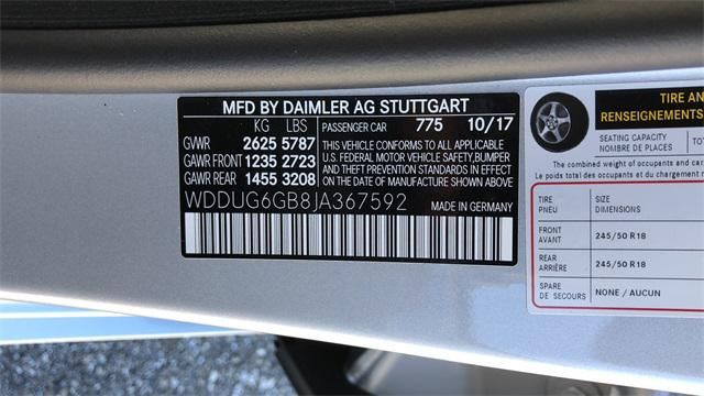 2018 Mercedes-Benz S-Class