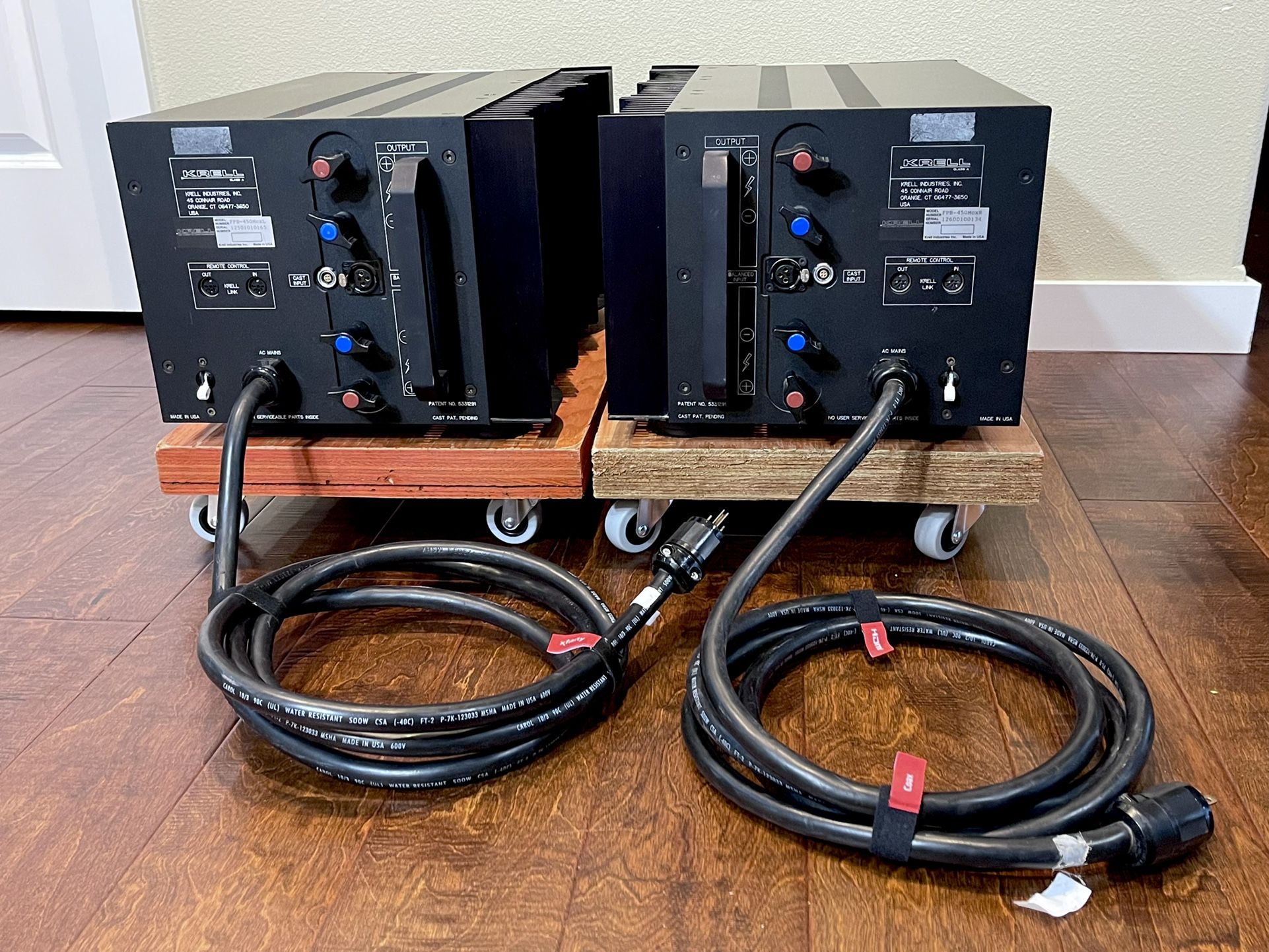 KRELL fpb 450 MCX Mono block Power Amplifier Pair