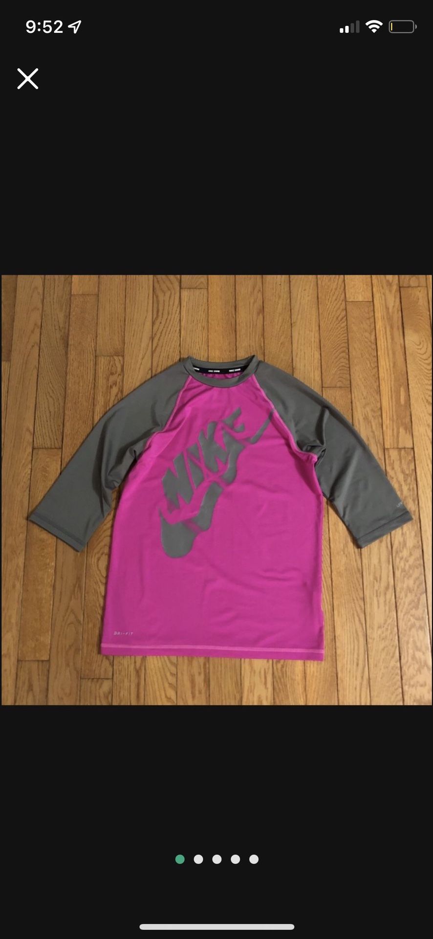 Girl Size XLarge Nike Swim Shirt