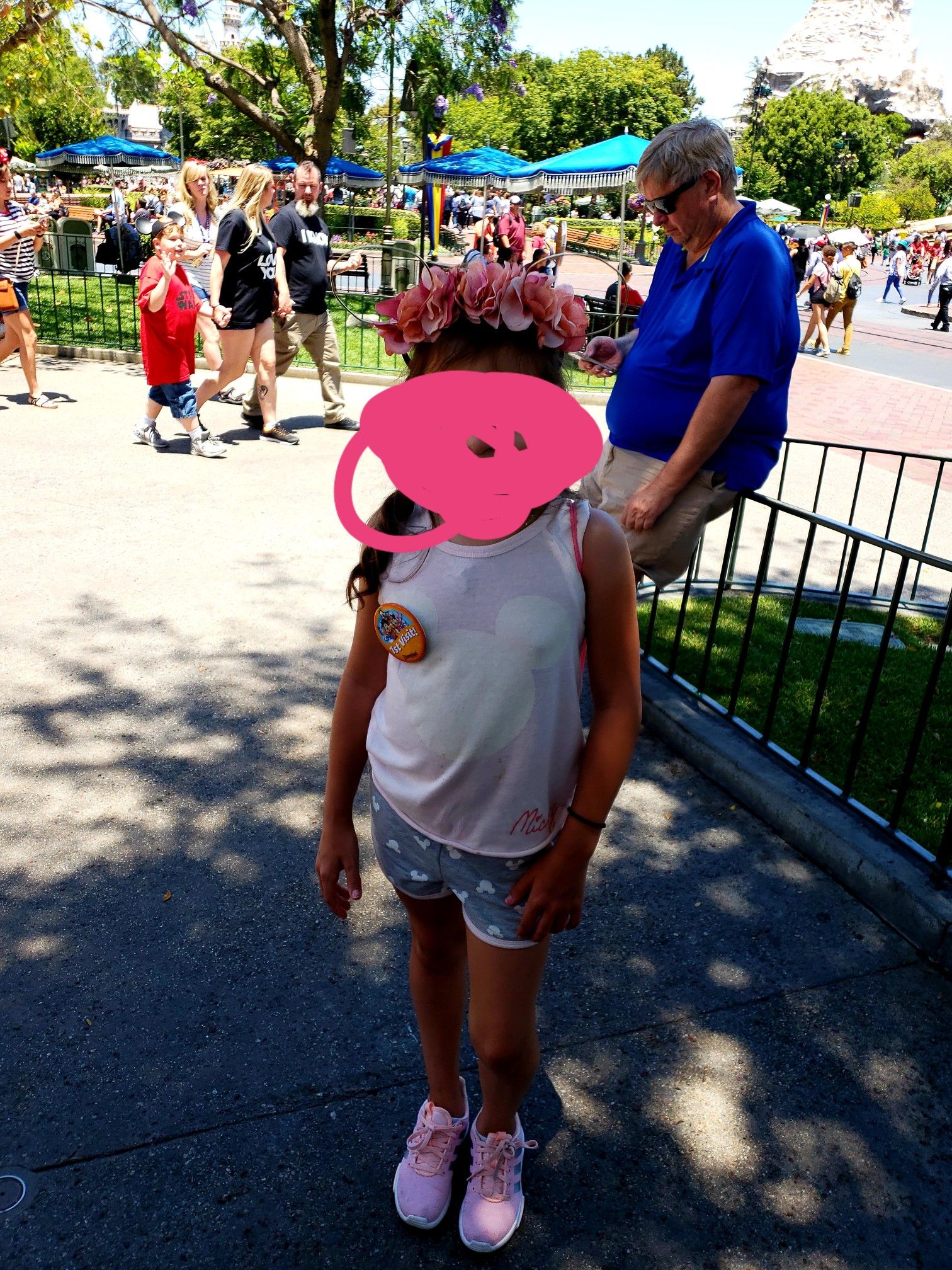 Mickey custom ears for princesses