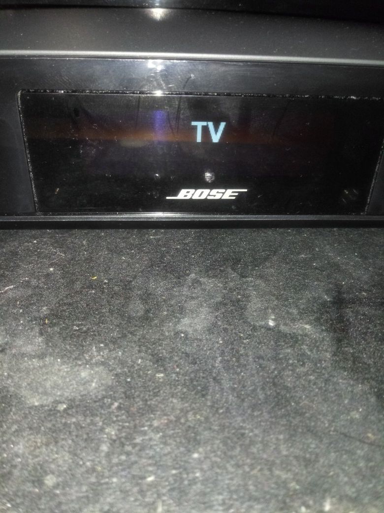 5 piece Bose Surround Sound with Remote Control
