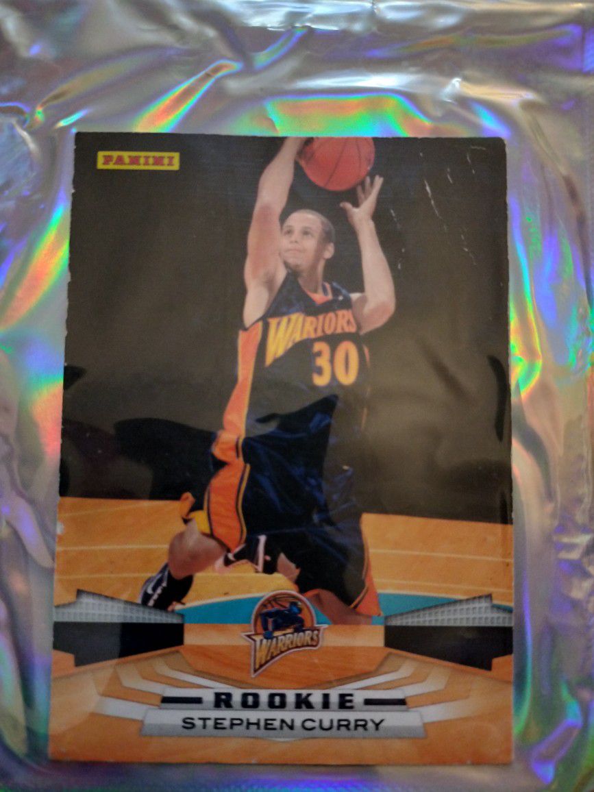 Stephan Curry Rookie Basketball Card 