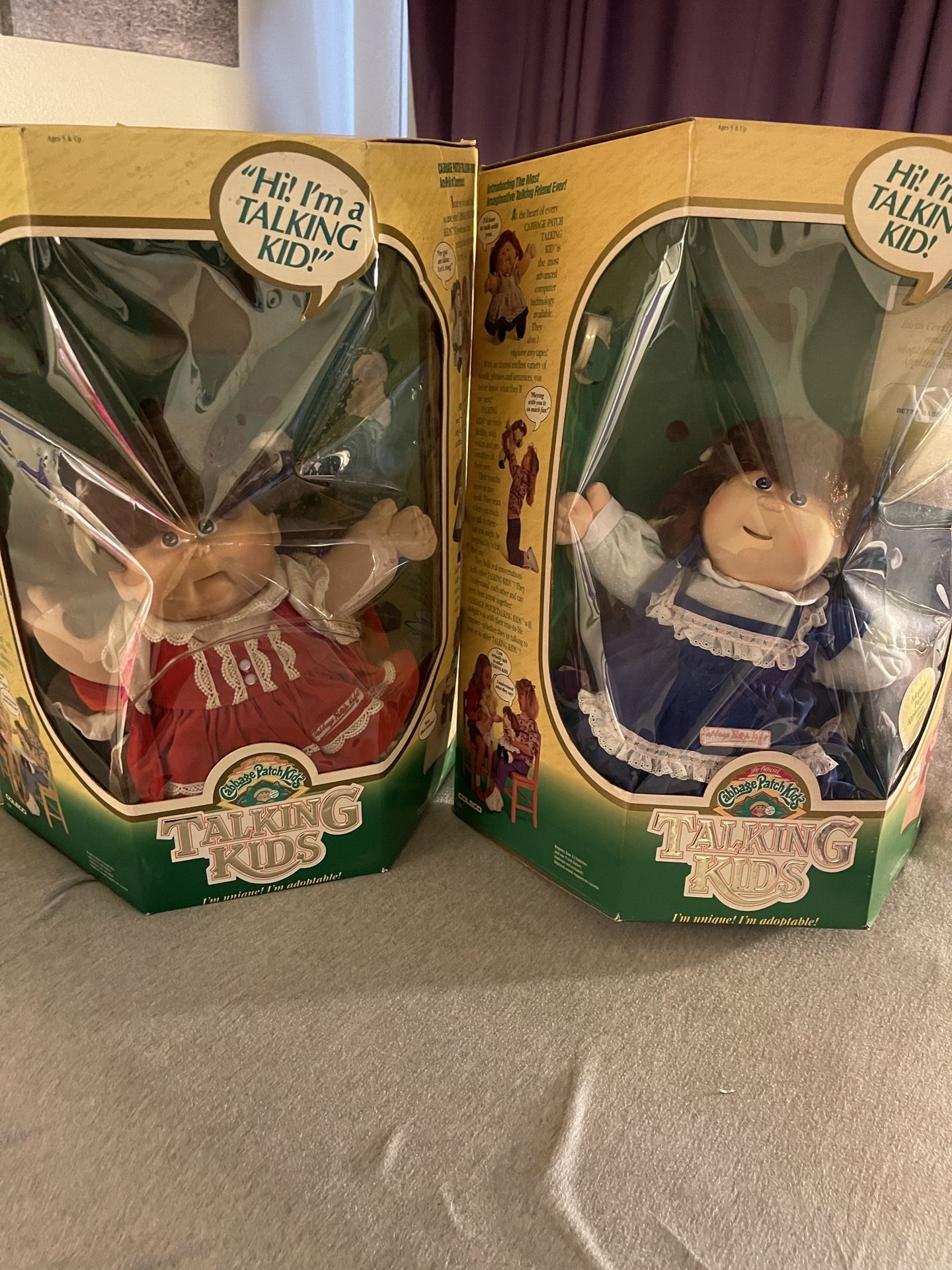 Vintage , Cabbage Patch , Teddy Ruxpin (new)