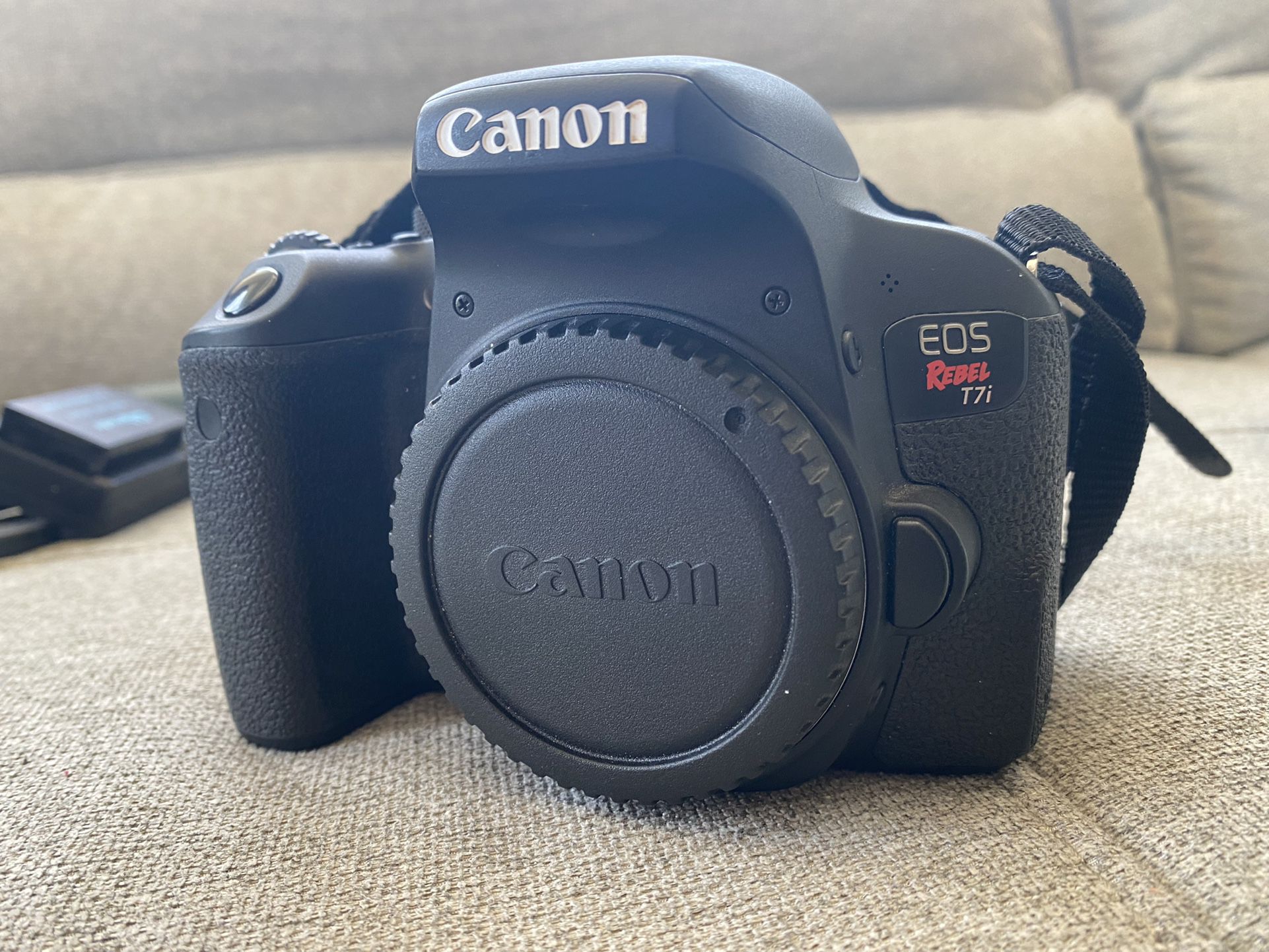 Canon EOS Rebel T7i Camera Set