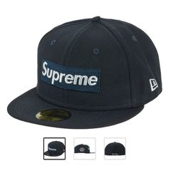 Supreme Box Logo New Era Hat  Thumbnail