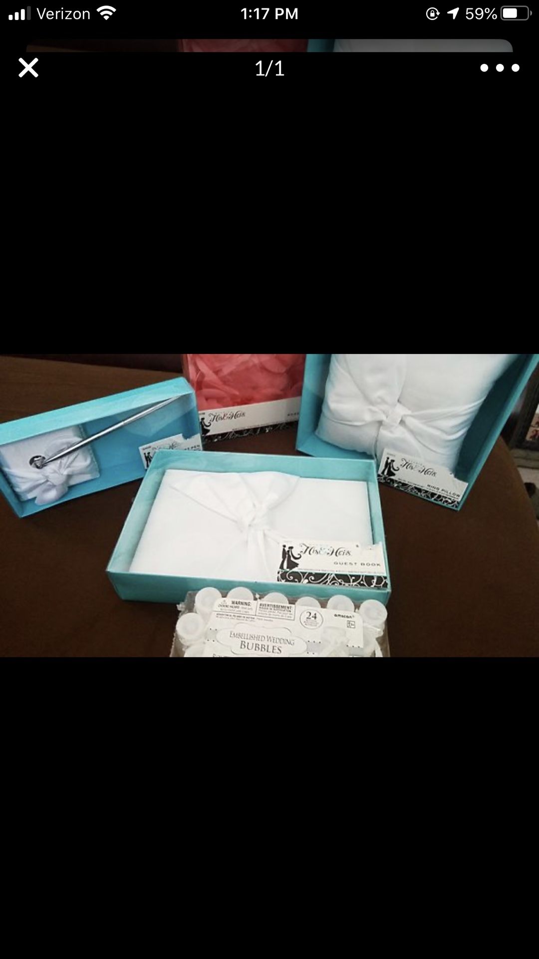 Wedding accessories