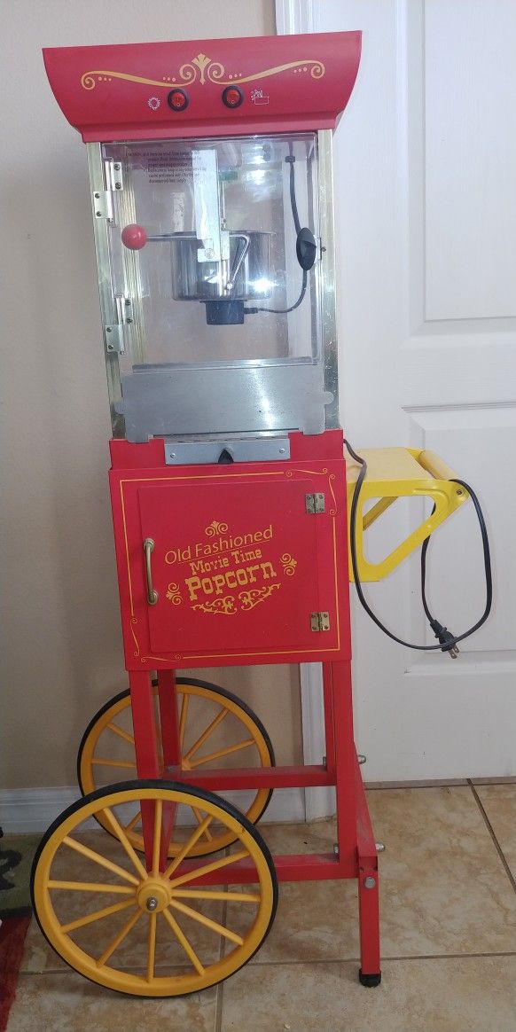 Old Fashioned Movie Time Popcorn Maker