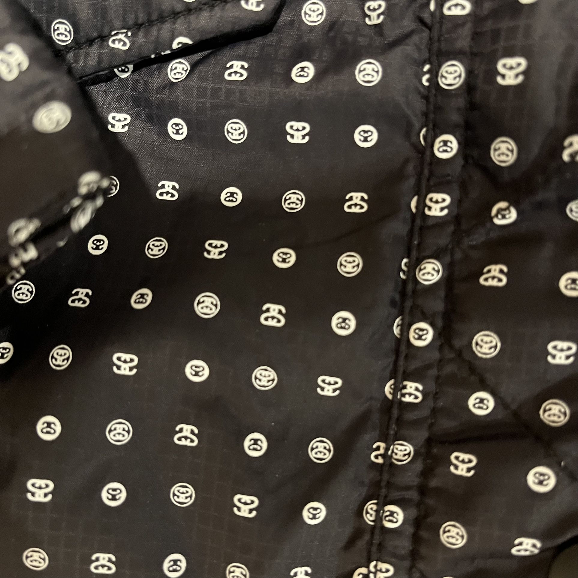 Stussy Girls Jacket –Black/White
