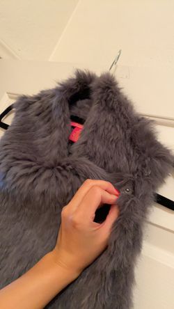 Real Rabbit Fur Vest Thumbnail