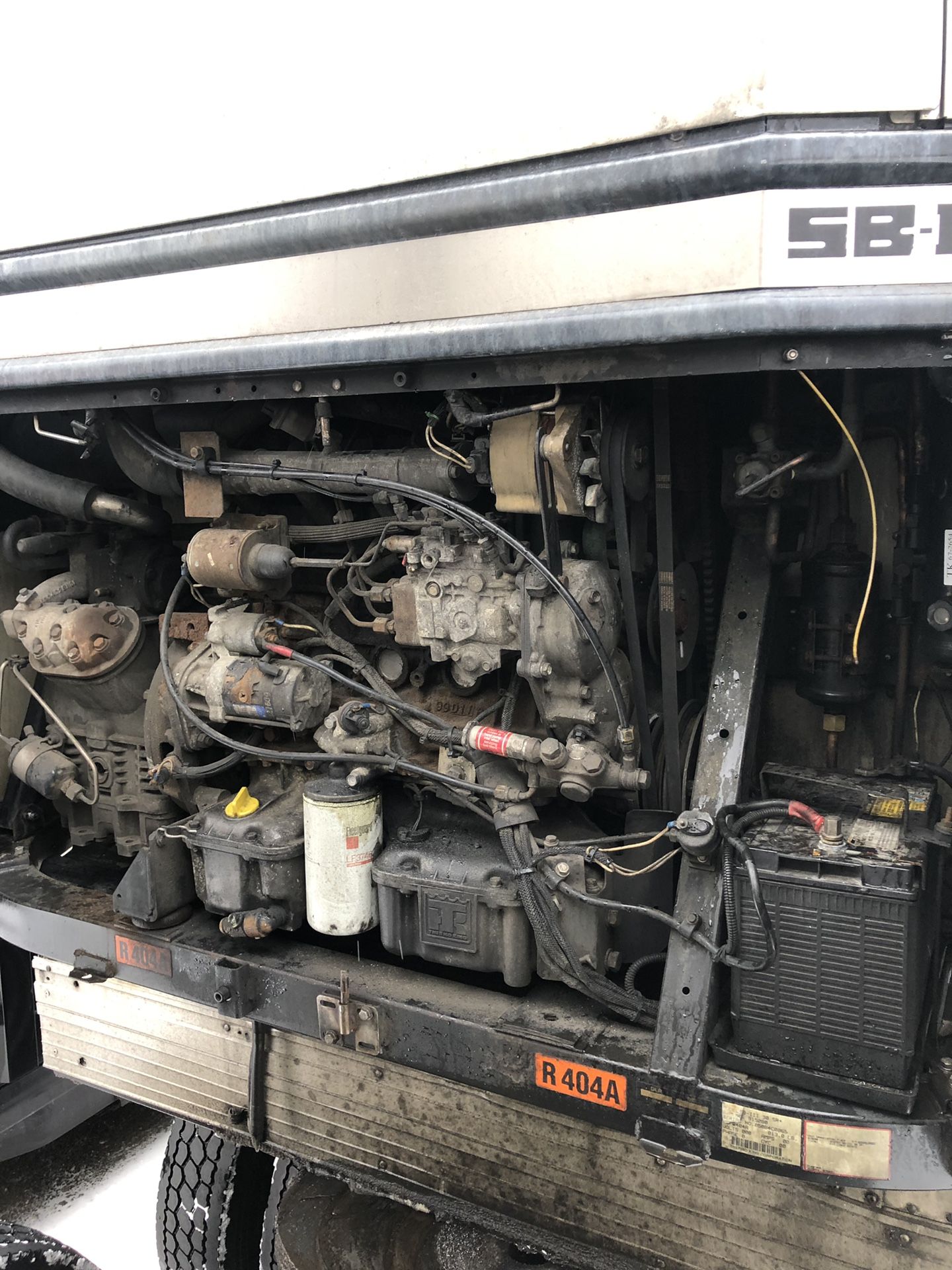 2001 Utility Thermo King Trailer Clean