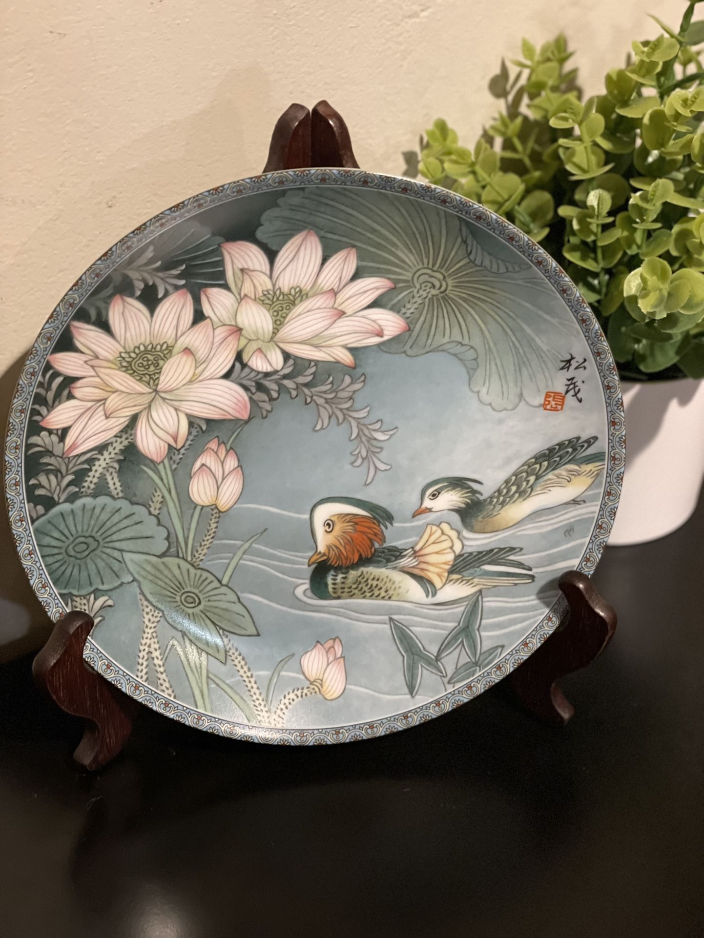 Set of 3- Imperial Jingdezhen porcelain plates