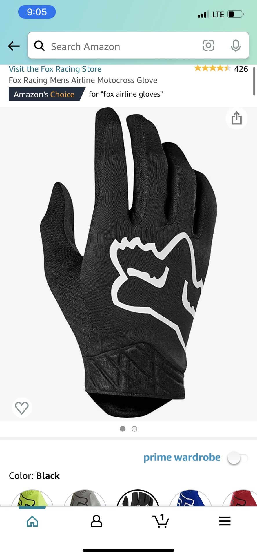 Fox Gloves MTB gloves Fox Gloves