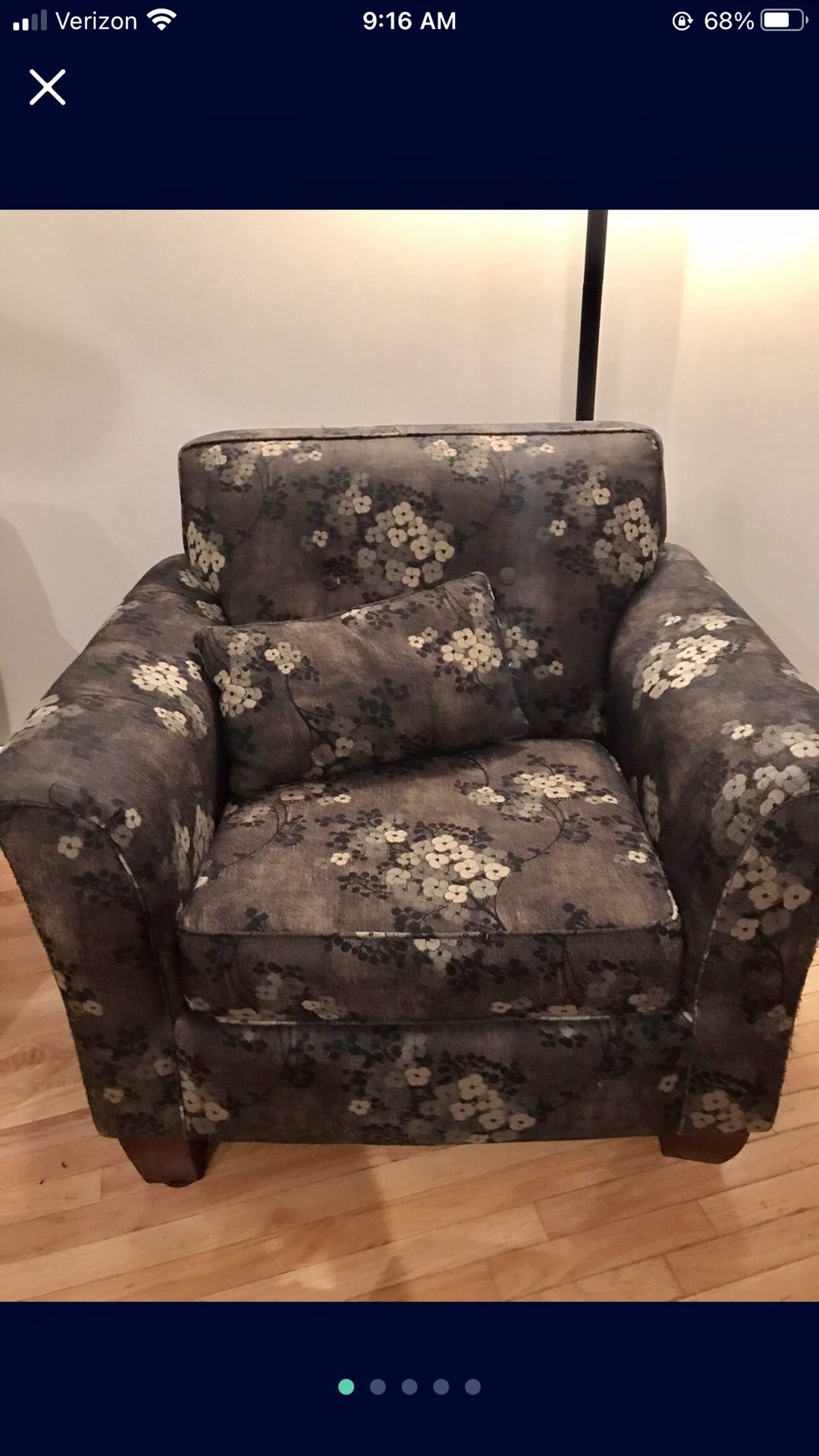 Living Room Chair Custom Designed