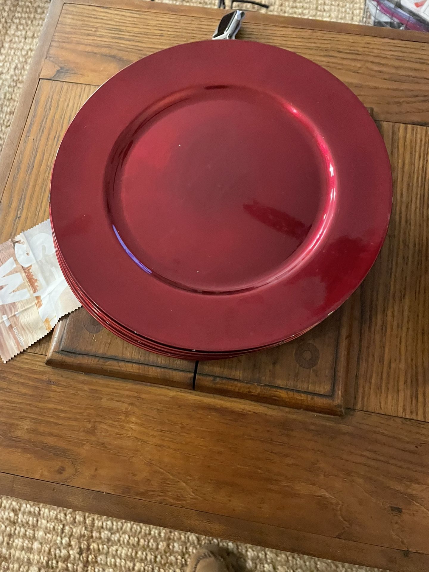 Plastic Charger Plates