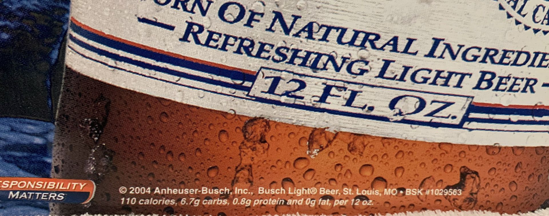 Busch Light Beer Mountain Biking metal sign
