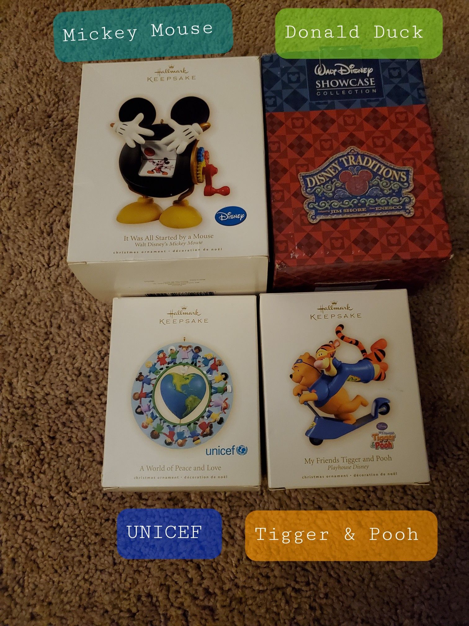 2008,2009,2010 Hallmark Keepsake