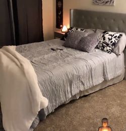 couch and queen size bed  Thumbnail