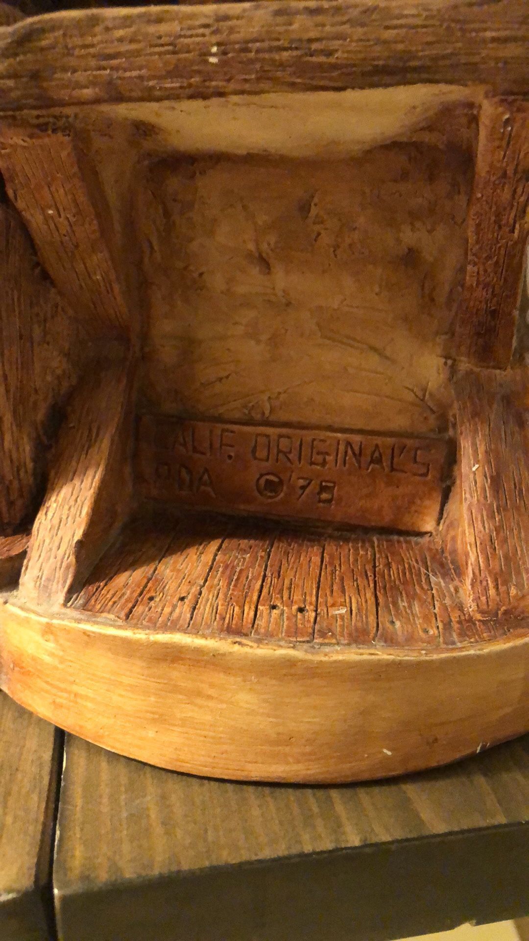 Original Vintage Boatmaker Lamp