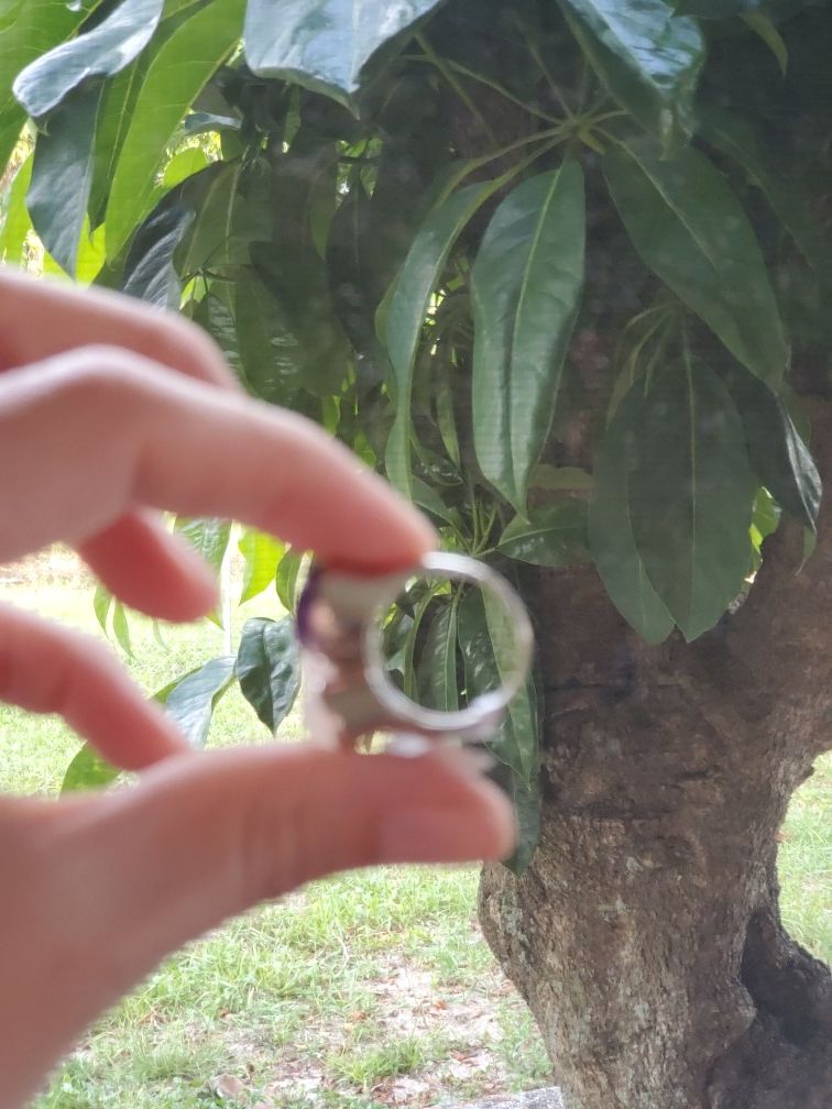 Woman Ring. Natural Stone . Amethyst, Rose Quartz, Moonstone. Silver 925 . 100% Silver 925 and 100% Natural Stone. SIZE : 7. BRAND NEW