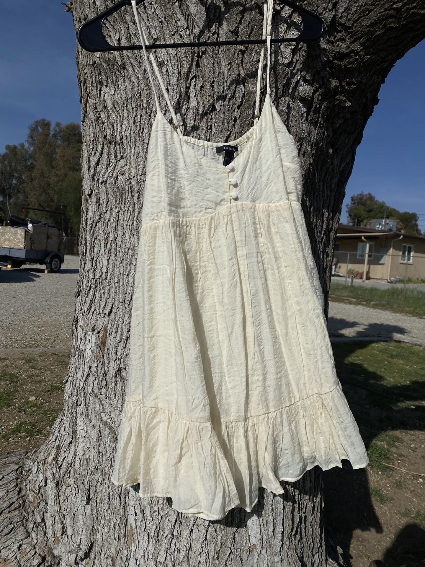 Yellow Strap Dress