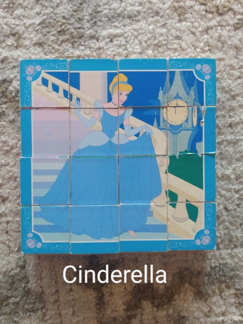 Melissa And Doug Disney Princess Block Puzzle