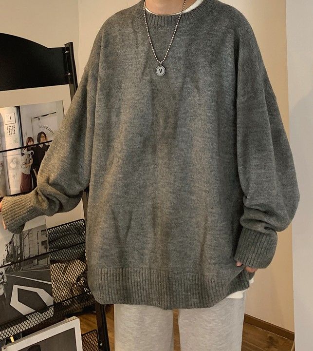 The new trend of autumn and winter do the old tie-dye sweater