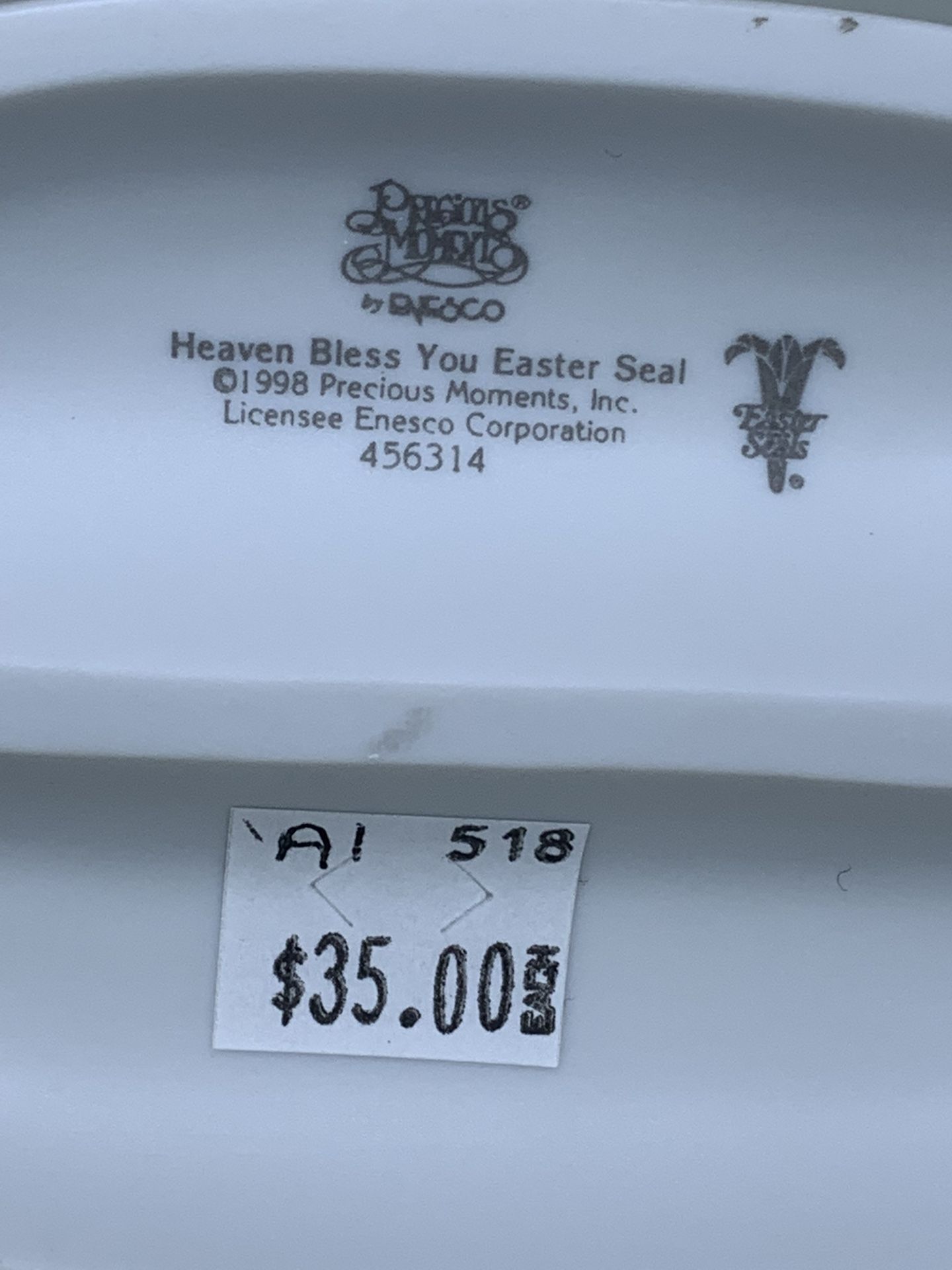 Precious Moments Heaven Bless You Easter Seal