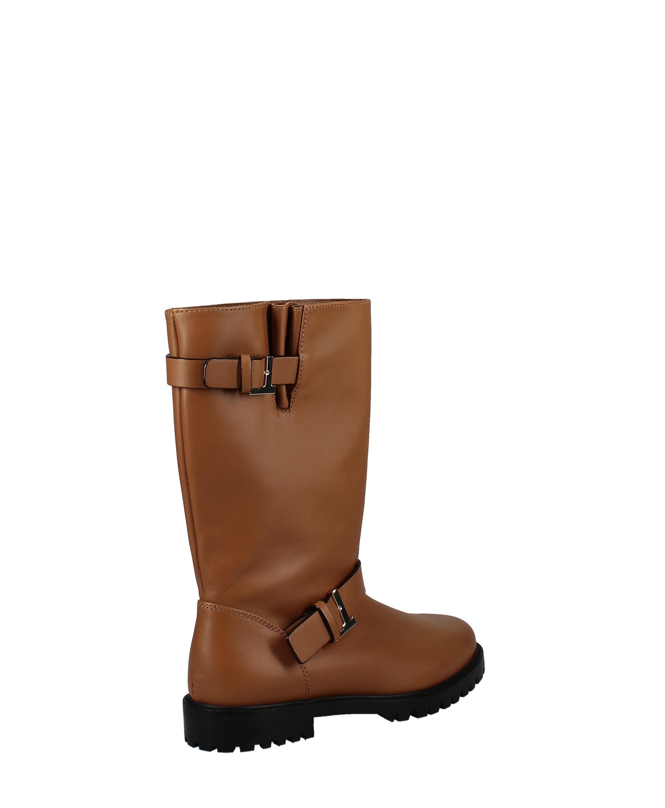 Lafayette 148 | Jordan Moto Leather Boot | Tan | 7 M