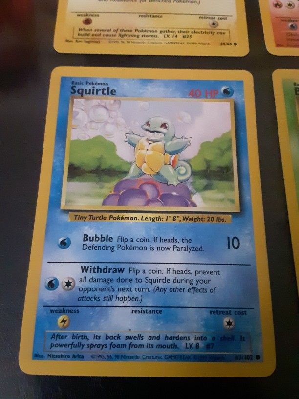 Pokemon Cards Starters