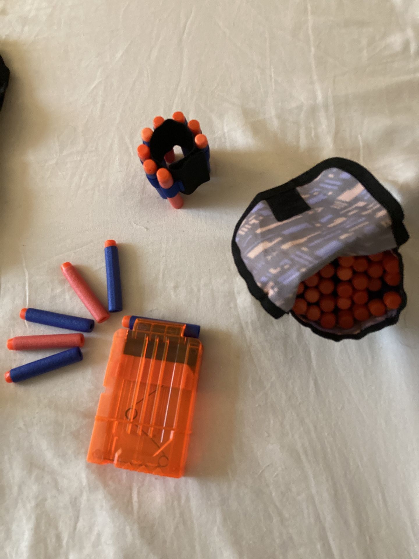 Nerf N Elite vest and nerf gun set