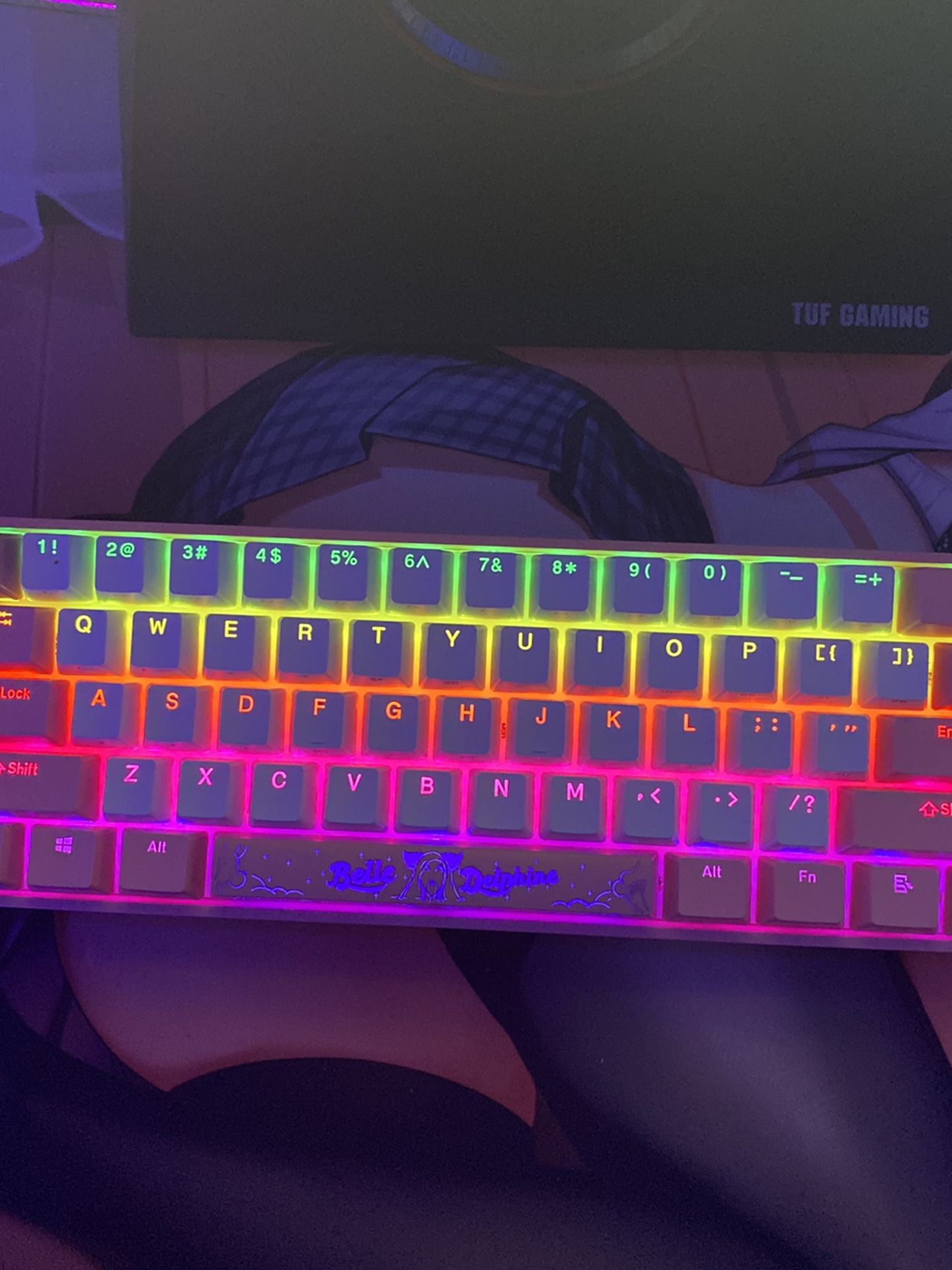 Belle delphine keyboard