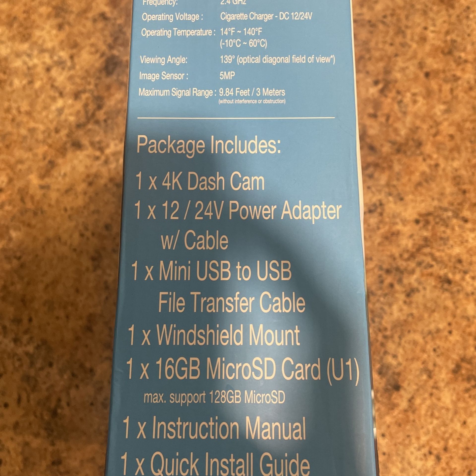 4k Dash Cam